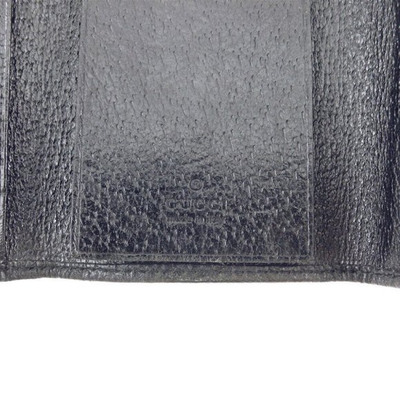 GUCCI Key Case GG Canvas Canvas x Leather Authentic - Picture 7 of 10